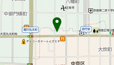 京都信用金庫 丸太町支店の地図画像