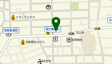 京都信用金庫 紫竹支店の地図画像