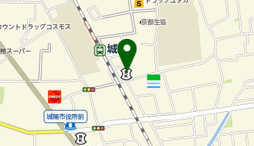 京都信用金庫 城陽駅前支店の地図画像