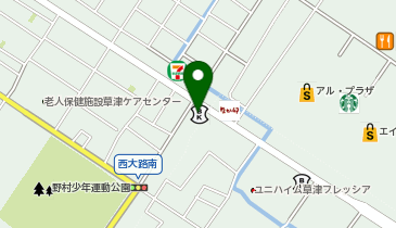 京都信用金庫 草津西支店の地図画像