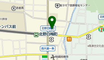 京都信用金庫 北野支店の地図画像