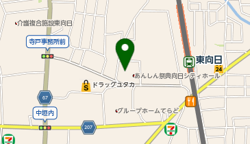 京都信用金庫 東向日支店の地図画像