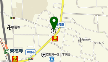 京都信用金庫 東山支店の地図画像