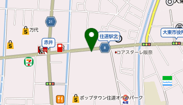 京都信用金庫 大東支店の地図画像