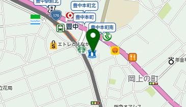 京都信用金庫 豊中支店の地図画像