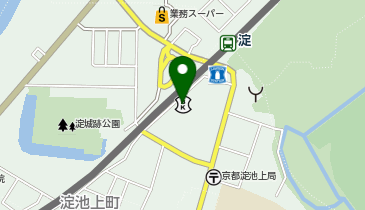 京都銀行 淀支店の地図画像