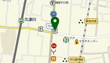 京都銀行 久津川支店の地図画像