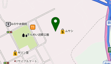 京都銀行(ATM) ホームセンタームサシ京都八幡店の地図画像