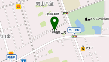 京都銀行 男山支店の地図画像