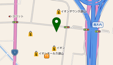 京都銀行(ATM) イオンモール久御山の地図画像