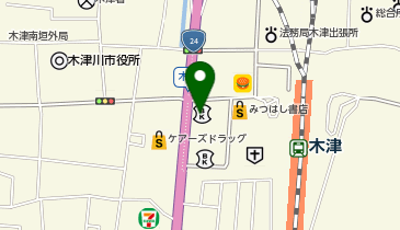 京都銀行 木津支店の地図画像