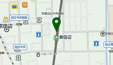京都銀行(ATM) 新田辺駅の地図画像
