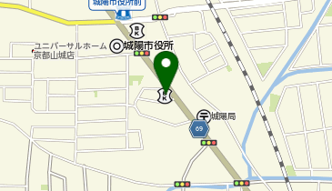 京都銀行 城陽支店の地図画像