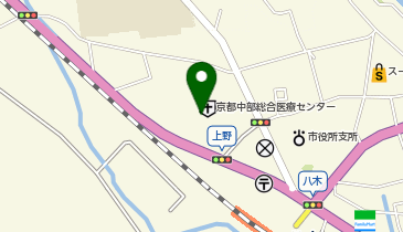 京都銀行(ATM) 南丹病院の地図画像