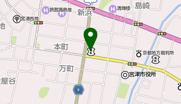 京都銀行 宮津支店の地図画像