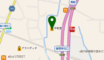 京都銀行(ATM) 平和堂あどがわ店の地図画像