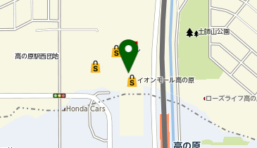 京都銀行(ATM) イオンモール高の原の地図画像
