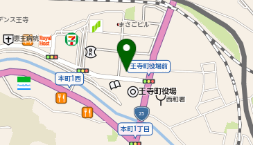 京都銀行 王寺支店の地図画像