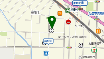 京都銀行 池田支店の地図画像