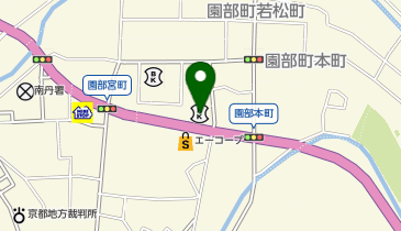 京都銀行 園部支店・美山支店・八木支店の地図画像