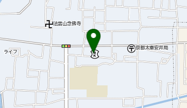 京都銀行 太秦安井支店の地図画像