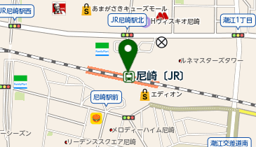 エキマルスイーツ尼崎店の地図画像