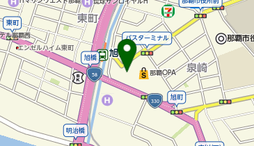 スターバックス コーヒー 那覇オーパ店の地図画像