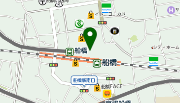 スターバックス コーヒー 船橋東武店の地図画像