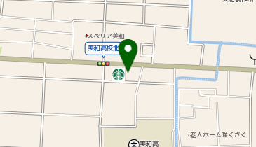 スターバックス コーヒー あま篠田店の地図画像