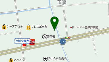 スターバックス コーヒー 西条新田店の地図画像