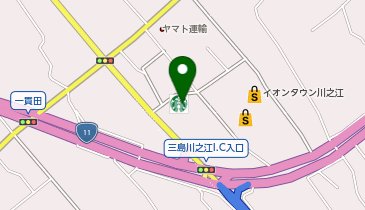 スターバックス コーヒー イオンタウン川之江店の地図画像