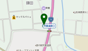 スターバックス コーヒー 天童鎌田店の地図画像