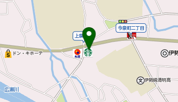 スターバックス コーヒー 伊勢崎今泉店の地図画像