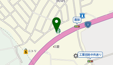 スターバックス コーヒー 福岡古賀店の地図画像