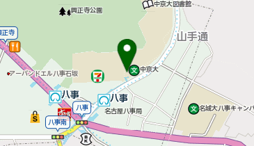 スターバックス コーヒー 中京大学 名古屋キャンパス店の地図画像
