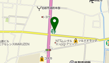 スターバックス コーヒー 名取増田店の地図画像