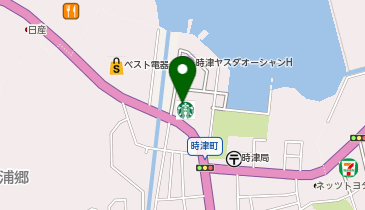 スターバックス コーヒー 長崎時津店の地図画像