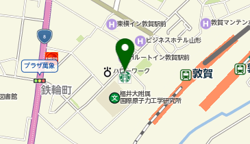スターバックス コーヒー 敦賀駅前店の地図画像