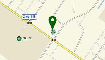 スターバックス コーヒー 北見KITFRONT店の地図画像