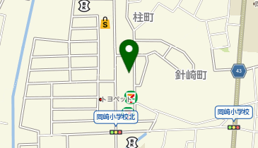 スターバックス コーヒー 岡崎針崎店の地図画像