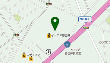 スターバックス コーヒー イーアス春日井店の地図画像