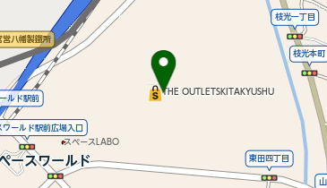 スターバックス コーヒー ジ アウトレット北九州店の地図画像