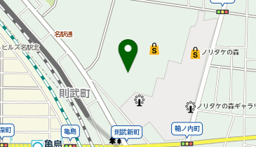 スターバックス コーヒー 名古屋則武新町2階店の地図画像