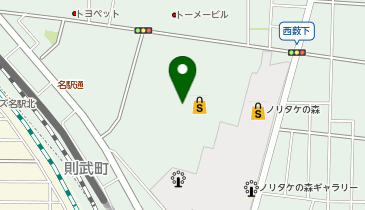 スターバックス コーヒー 名古屋則武新町1階店の地図画像