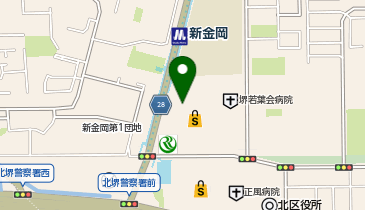 スターバックス コーヒー そよら新金岡店の地図画像