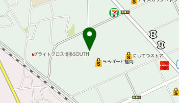 スターバックス コーヒー ららぽーと福岡店の地図画像