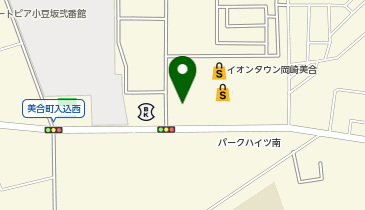 スターバックス コーヒー イオンタウン岡崎美合店の地図画像