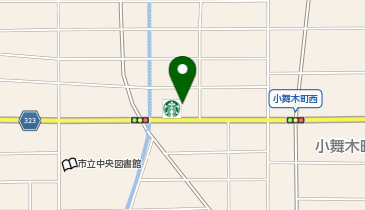 スターバックス コーヒー 太田小舞木店の地図画像