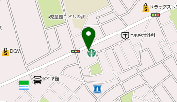 スターバックス コーヒー 上尾壱丁目店の地図画像