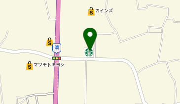 スターバックス コーヒー カインズ館山店の地図画像